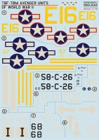 Print Scale 72511 Grumman TBF-TBM Avenger Units of World War II 1/72