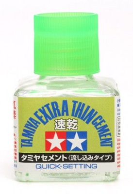 Tamiya 87182 Клей Extra Thin Cement (Quick-Setting)