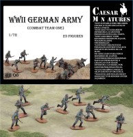 Caesar Miniatures HB06 German Infantry (WWII) Army Combat Team 1 1/72