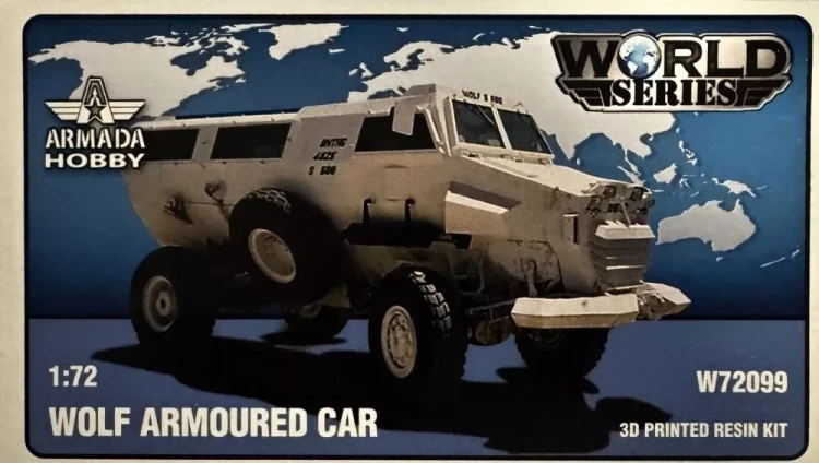 Armada Hobby W72099 Wolf Armoured Car (3D printed resin kit) 1/72