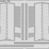 Eduard 481155 SET P-40E landing flaps (EDU) 1/48