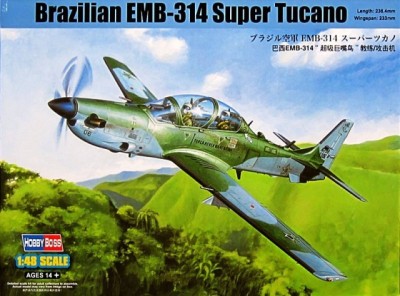 Hobby Boss 81727 Самолет Brazilian EMB314 Super Tucano 1/48