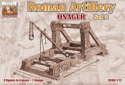 Linear-A LA092 Roman Artillery Set 2 Onager 1/72