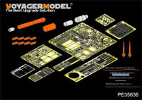 Voyager Model PE35636 Modern German Leopard 1A4 MBT (Gun barrel Include) (MENG TS-007) 1/35