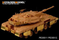 Voyager Model PE35512 IDF Merkava Mk.3D MBT side skirts for HobbyBoss 82441 1/35