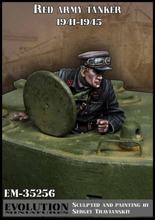 Evolution Miniatures 35256 Командир танка Красной Армии, 1941 г 1/35