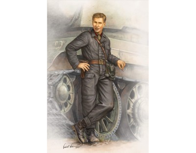 Trumpeter 00701 Советский Танкист 1942г. 1/16