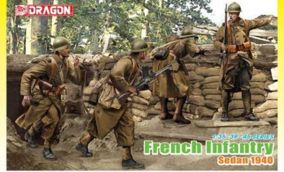 Dragon 6738 1/35 French Infantry Sedan 1940