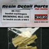 Kora Model DS7231 Browning M22-37R for Swedish aircrafts WWII 1/72