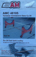 Advanced Modeling AMC 48105 Fuel tank trolley for Su-24, Su-34 1/48