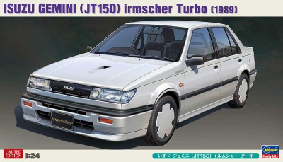 Hasegawa 20377 ISUZU Gemini (JT150) Irmscher Turbo (Limited Edition) 1/24
