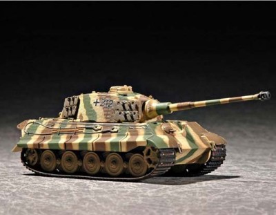 Trumpeter 07291 Танк &quot;Кингтигр&quot;(башня Хеншель)с циммеритом 1/72