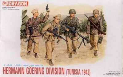 Dragon 6036 1/35 Германские пехотинцы (Fsch-Pz-Div 1. HG, Tunisia, 1943)
