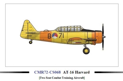 CZECHMASTER CMR-72068 1/72 Conversion set AT-16 Harvard (w/o decals)
