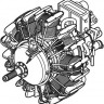 CMK 7077 Wright 1820 - US engine of WWII 1/72