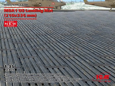 ICM 53200 M8A1 US Landing Mat (210x336 mm) 1/35