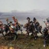 Waterloo 1815 WLAP102 FRENCH HIGH STAFF CHARGE AT WATERLOO (6 horses - 6 horsemen) in white metal NEY, HIMES, COLBERT, KELLERMAN etc. (these are metal not plastic or resin) 1/72