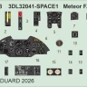 Eduard 3DL32041 Meteor F.8 SPACE (REV) 1/32