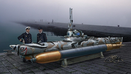 Italeri 05609 German Biber Midget Submarine 1/35