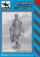 BlackDog F32022 French Fighter Pilot 1914-1918 No.1 (1 fig.) 1/32
