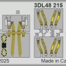 Eduard 3DL48215 F-14D SPACE (G.W.H.) 1/48