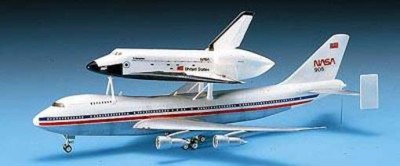 Academy 12708 Самолёт Space Shuttle &amp; Jumbo 747 1/288