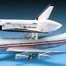 Academy 12708 Самолёт Space Shuttle & Jumbo 747 1/288