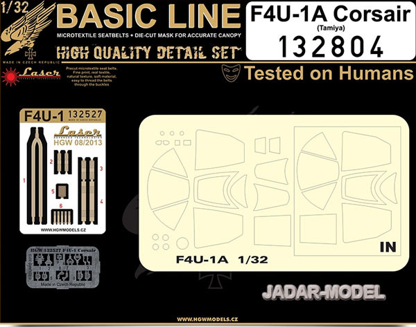 HGW 132804 F4U-1 Corsair - Basic Line 1/32