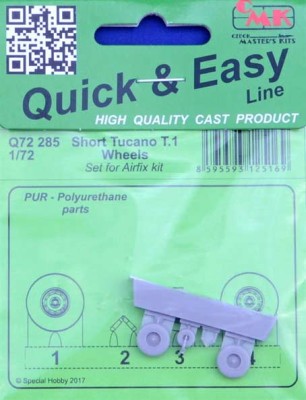 CMK Q72285 Short Tucano T.1 Wheels set (AIRFIX) 1/72