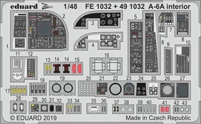 Eduard FE1032 1/48 A-6A interior (HOBBYB)