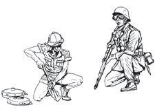 CMK F35188 DAK Infantry (2 fig. ) 1/35