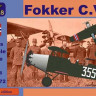 Lf Model P7216 Fokker C.VD Ski - Norway 1940 (3x camo) 1/72