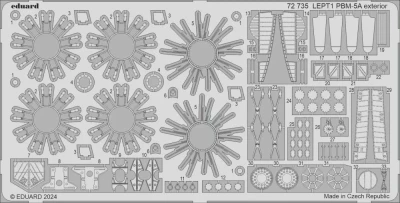 Eduard 72735 SET PBM-5A exterior (ACAD) 1/72