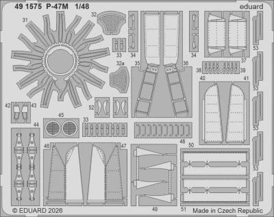 Eduard 491575 Set P-47M (Mina) 1/48