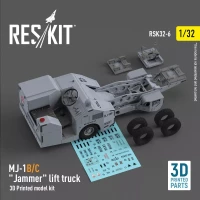 Reskit R32006 MJ-1B/C 'Jammer' lift truck (3D Print. model) 1/32