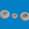 Eduard 6481109 BRASSIN UH-60 wheels (ICM) 1/48