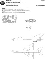 New Ware NWA-M1305 Mask MiG-21 F-13(/S106) BASIC (KPM) 1/72