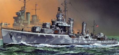 Dragon 1021 Эсминец USS &quot;Buchanan&quot; 1942 1/350