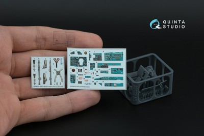 Quinta Studio QD+48576 МиГ-21СМ (Eduard) (с 3D-печатными деталями) 1/48