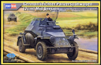 Hobby Boss 80149 SdKfz 222 Mid Version 1/35