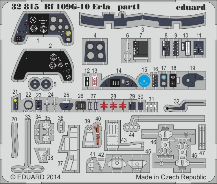 Eduard 32815 SET Bf 109G-10 Erla (REV) 1/32