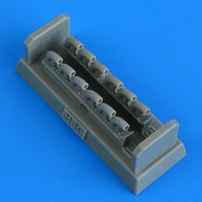 QuickBoost QB49057 P-39Q/N exhaust (HAS) 1/48