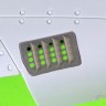 Master 48190 P-51 Mustang car.air filter cover RAF louvr.A 1/48