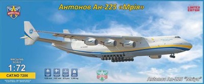Modelsvit 07206 Antonov An-225 'Mriya' 1/72