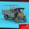 Armory AR72101 Dennis 3t Lorry, British WWI lorry with flatbed cargo body plastic kit with PE parts & resin engine 1/72