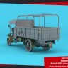 Armory AR72101 Dennis 3t Lorry, British WWI lorry with flatbed cargo body plastic kit with PE parts & resin engine 1/72