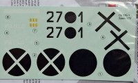 LF Model C72191 Decals Dornier Do 17E-1 over Spain - part I 1/72