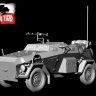 First To Fight FTF-101 Sd.Kfz.247 Ausf.B w/ MG34 German armored car 1/72