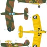 Frrom Azur FR0026 Limited re-release! Stampe & Vertongen S.V.4b United Kingdom Decals for three planes 1/72