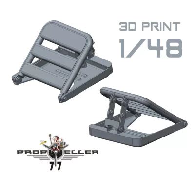 77 Propeller 77PRP706 Luftwaffe wheel chocks (4 pcs.) 1/48